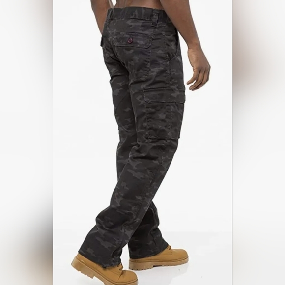 KRUZE Mens Cargo Combat Trousers Size 42R - Picture 5 of 8